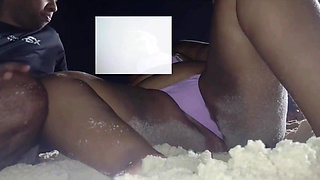 Showing off on the Beach for You All