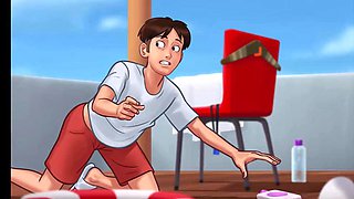 Summertime Saga - All Sex Scenes with Melonia and Sara