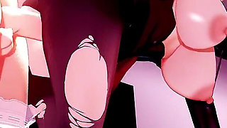 Featured Jane Do - Aoa Short Hair Costume Changes & Striptease, Succubus Police Uniform, Bunny Girl, Sexy Cheongsam