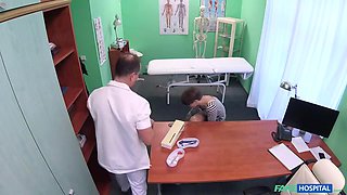 Short-haired Naughty Seduces Doctor 1