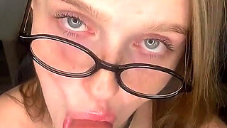 Your Teacher Flirts with You and Sucks a Dildo