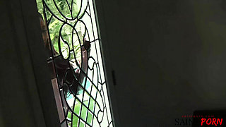 Amia Stays Late After Babysitting and Ends up in Bed with Darcy and Chris