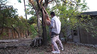 Busty Blonde Gabbie Carter Outdoor Fetish BDSM scene for Onlyfans - Gabbie carter