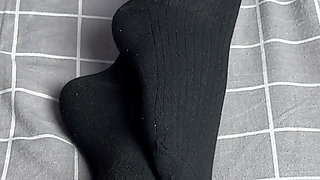 Just You and Mistress in Long Black Socks