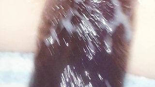 Hot wet milf, piglet has fun with a monster dildo, gets stuffed deep