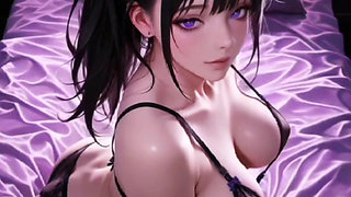 Hentai anime - Sitting on my friend's cock to feel his cock inside my ass