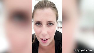 Close-up masturbation session with a passionate girlfriend Lady Lyne
