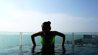 Anal fucking my big ass Thai girlfriend