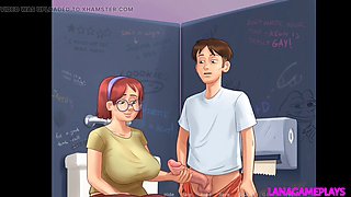 Lecturers, pussy rubbing, mature mom