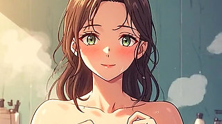 Uncensored video of 18 Year old Anime Girl, 3D Cartoon on closeup by Kiidzy Animates, AI Generated Cartoon content 3D Animation