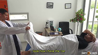 Ebony Butt in Shower Showdown with BBW Striptease