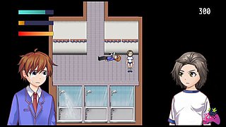 Anime, schoolgirl, pussy-smothering