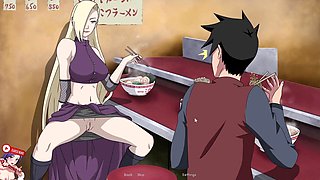 Narutos appointment with INO to eat Ramen at Ichiraku