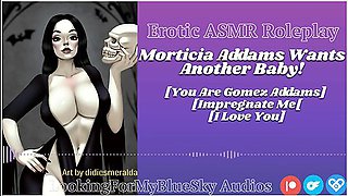 Girl Hentai - Morticia Addams Wants You To Get Her Pregnant [goth Girl] [creampie] [hentai Roleplay]