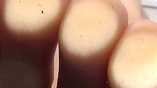 Koyoi Hasegawa Rubs Her Sweaty Feet Across Your Face After a Sexy Dance