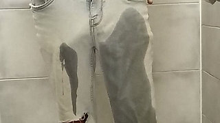 REAL desperation pants pee