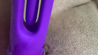 Hot Asian MILF Chloe Fucks Her Pussy with a Huge Dildo for Her Fans