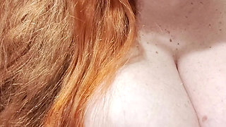 Cuckquean Selfie - Waiting Patiently Listening To A Friend Fucking My Husband For Her Birth Day