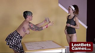 This strip memory forfeit turns a simple game into a high-tech experience: Porn