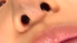 Mai Imai Licks Your Face in an Intense Mouth Fetish Session