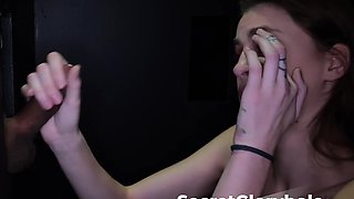 Lily Jade horny mouth gets fully satisfied after wild blowbanging session