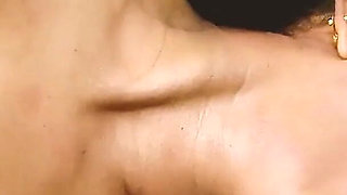 Fucking in the Street Ebony Brunette Teen with Small Tits Enjoys a Mature Man's Cock