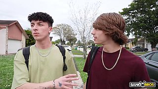 BANGBROS - Richelle Ryans Gate Is Always Open For Chris And Ethan After Their Hot Threesome