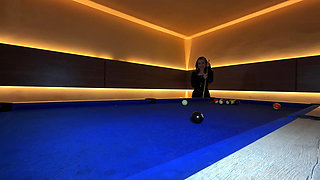 I Competed in a Game of Pool with a Foreign Stranger the Prize a Fuck Ending with a Cumshot Inside!