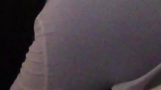 MILF with a Gorgeous Ass Gives a Blowjob and Swallows Cum