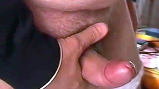 Silver Daddy Seduces a Curious Twink