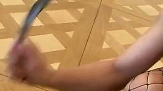 Humiliating whipping with fetish couple