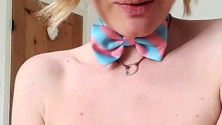 Blonde teen Sierras first erotic masturbation video
