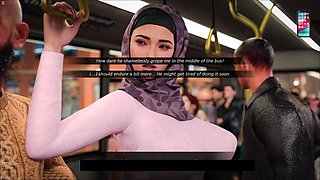 Yasmin Pounded by Future Money Man and Strangers in Public Bus