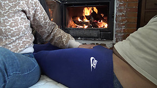 Step Mommy Touching Her Stepsons Dick