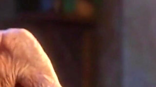Beautiful Big Wrinkled Feet Oiled up - Oil Dripping From Toes Sensual Massage