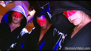 Secretary group sex hardcore fucking blond girl facia