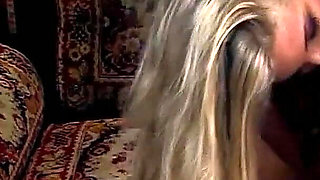 Blonde Skinny Teen Cayenne filmed ass fucking by two strangers
