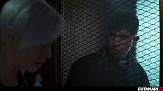 Tanya Virago Dominates Emilio Mazote with Futanari Big Tits