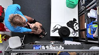 Shoplyfter-New Girl Caught: Hannah Quinn! The Masked Thief