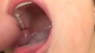 18yo Bukkake Whore Gets Absolutely Destroyed in Her First Massive Cum Flood