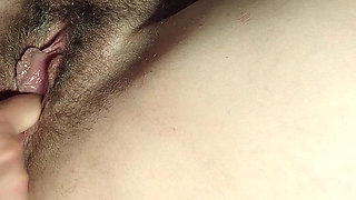 Stepdad Licked the Baby and Brought Her to Extreme Squirt! Friction and Sucking, Juicy Vagina!