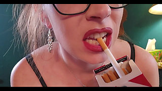 Up Close and Personal with My Mouth, Teeth, and a Smokey Good Time Asmr
