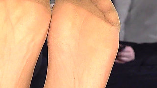 Olga's Stinky Nylons Feet - (dreamgirls in Socks)