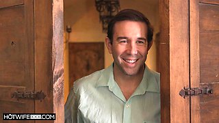 Bubbly Wife Kate Dee Gets Him To Cum By Twice