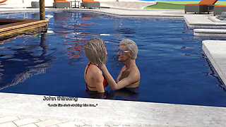 Tacos Cuck Watches His Wife Giving Pussy to an Old Chap and Deepthroating His Cock by the Pool - Episode 90