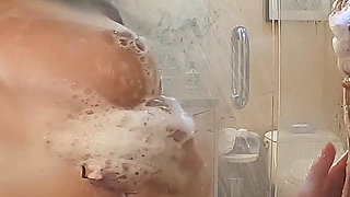 Little Catalina Tries the Big Pink Dildo