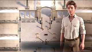 Lingerie-clad bikini babe Loveskysan69real gets down with some animated fun