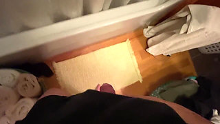 Stepaunt Ann JOI in the Shower Jacks Me off on Ass Best Mature Tits Legs