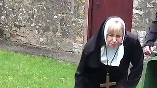 Trisha and Claire are nuns on the run