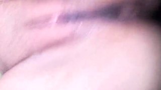 Sexholic Wife Double Vaginal Threesome with Husband and Friend - Rough Hardcore Creampie Fucking in Living Room